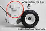 White Battery Box for Electric Powered Trailer Dolly